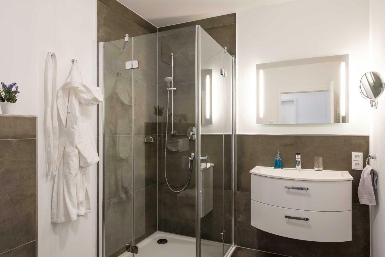 Appartement "Opal" Mit Penthouseflair - Oase Am Haff Garz  Quarto foto